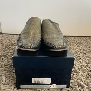 M2 by Morvati; made in Italy, stingray shoes. Size 10.5.